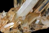 Tangerine Quartz Crystal Cluster - Madagascar #58873-2